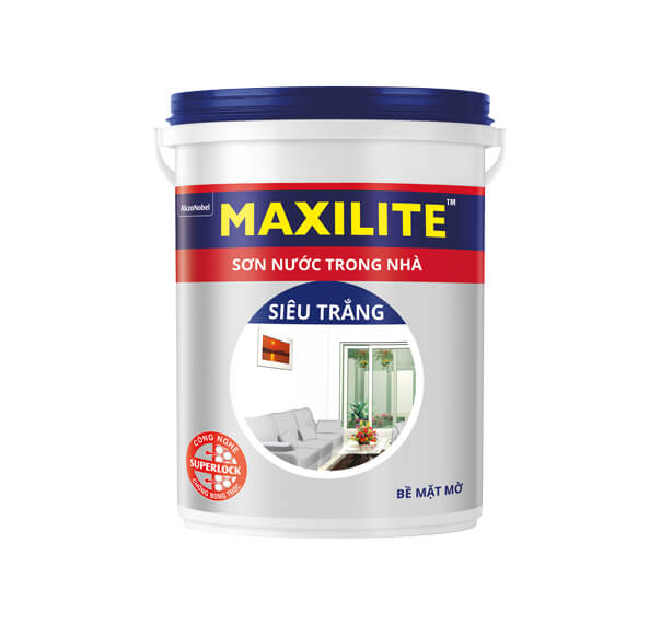 Sơn Nước Trong Nhà Maxilite Siêu Trắng